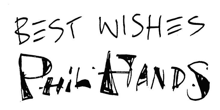 Phil Hands signature